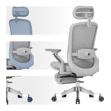 Mark Adler Leadpro 8.7 Grey swivel chair - image 19