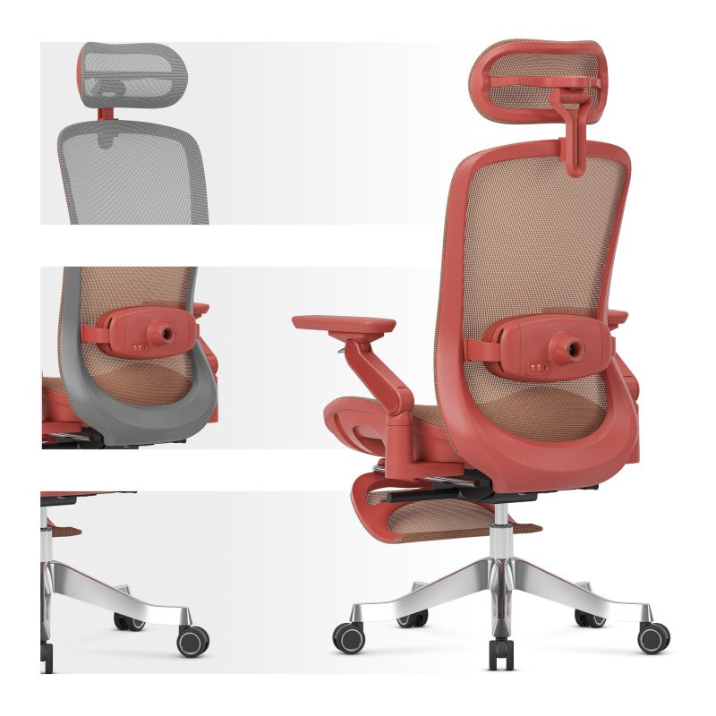 Mark Adler Leadpro swivel chair 8.7 Red - image 4