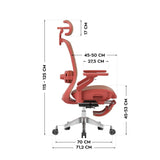 Mark Adler Leadpro swivel chair 8.7 Red - image 8