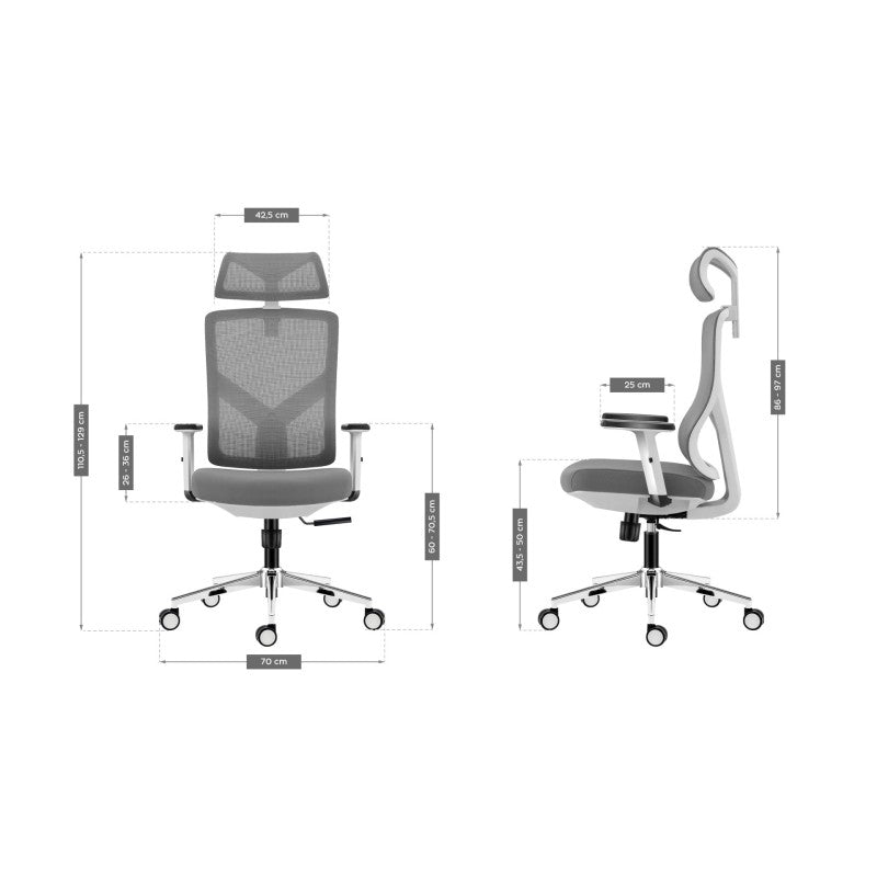 Mark Adler Manager ergonomic chair 3.3 White - image 9