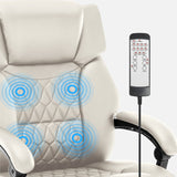 Mark Adler Office chair with massage Boss 6.0 Beige - image 4