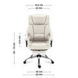Mark Adler Office chair with massage Boss 6.0 Beige - image 7