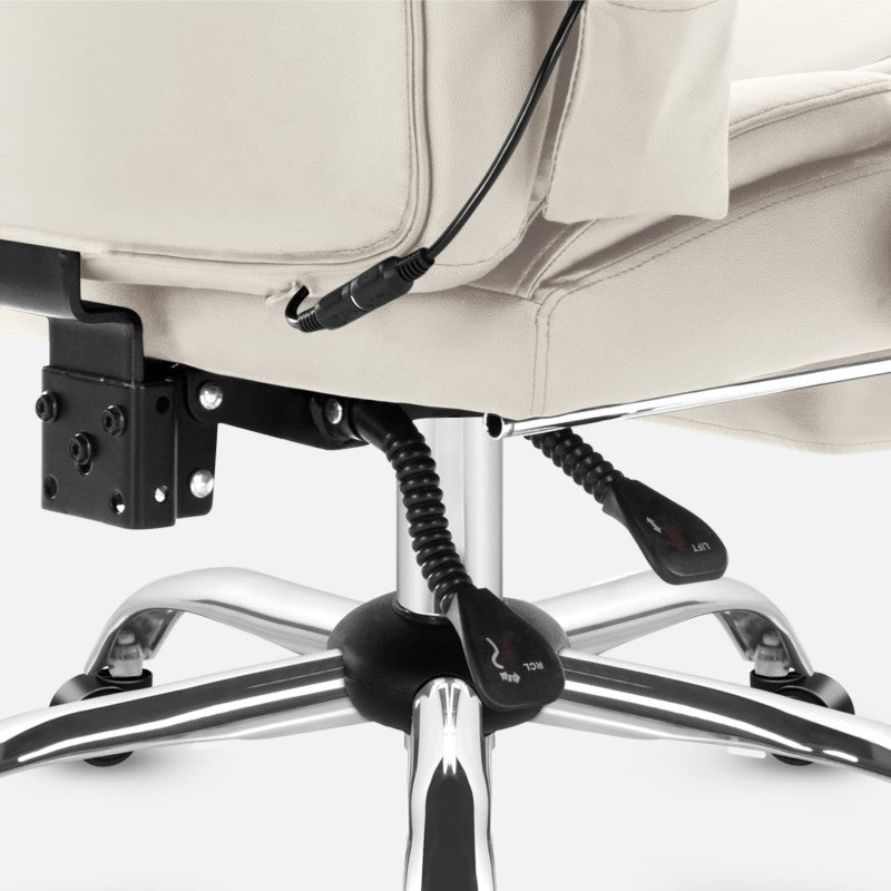 Mark Adler Office chair with massage Boss 6.0 Beige - image 9