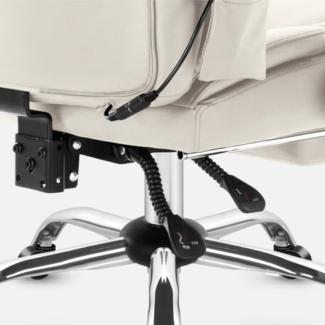 Mark Adler Office chair with massage Boss 6.0 Beige - image 9