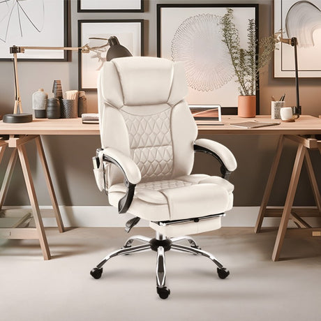 Mark Adler Office chair with massage Boss 6.0 Beige - image 12