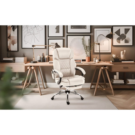 Mark Adler Office chair with massage Boss 6.0 Beige - image 13