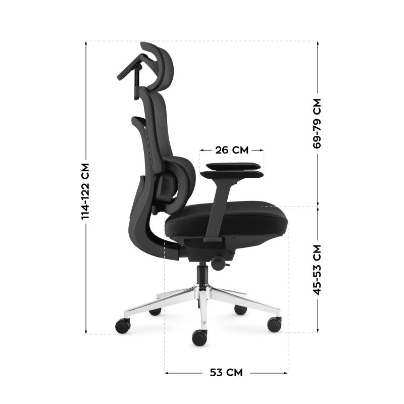 Mark Adler Office chair with massage Visioner 6.1 Black - image 8