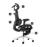 Mark Adler Office chair with massage Visioner 8.3 Black - image 15