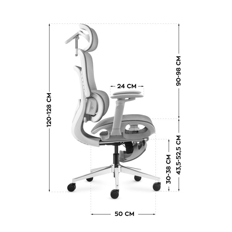 Mark Adler Office chair with massage Visioner 8.3 Grey - image 19