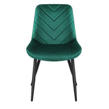 Mark Adler Prince 3.0 Green velour chair - image 2