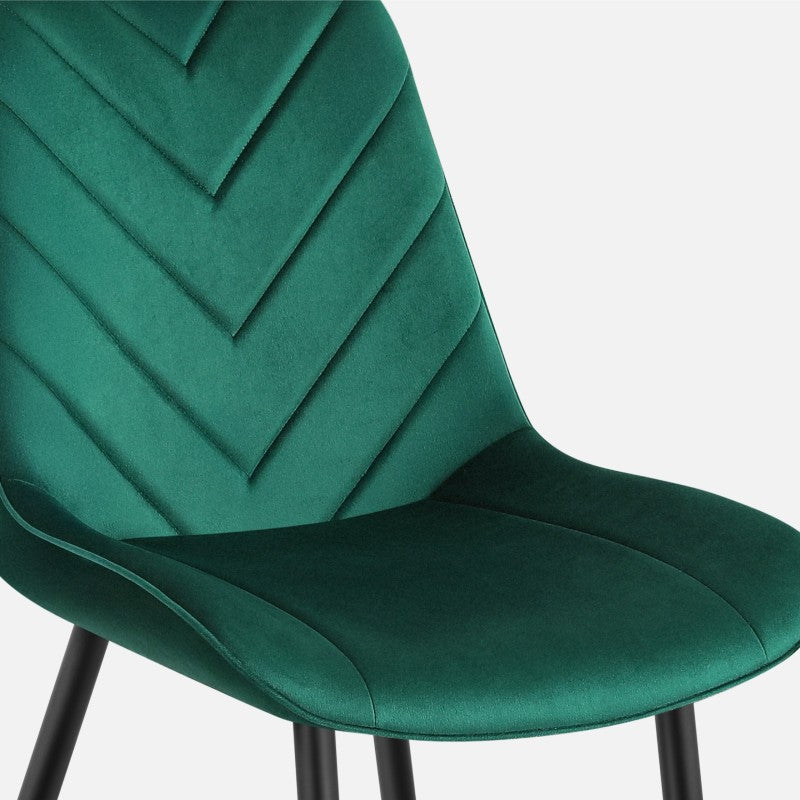 Mark Adler Prince 3.0 Green velour chair - image 3
