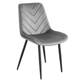 Mark Adler Prince 3.0 Grey velour chair - image 1