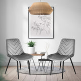 Mark Adler Prince 3.0 Grey velour chair - image 4