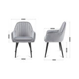 Mark Adler Prince 6.0 Grey velour chair - image 11