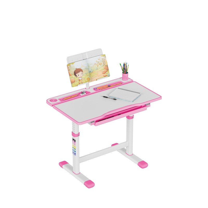 Mark Adler Study 3.0 Pink 66 cm adjustable children's desk - image 1