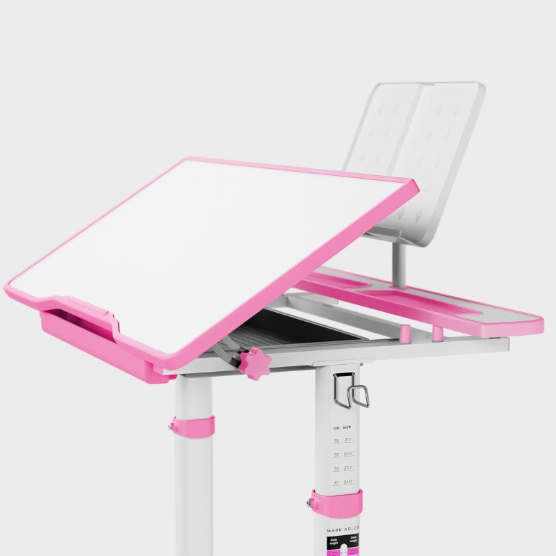 Mark Adler Study 3.0 Pink 66 cm adjustable children's desk - image 3