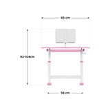 Mark Adler Study 3.0 Pink 66 cm adjustable children's desk - image 20