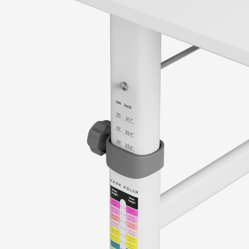 Mark Adler Study 3.7 Grey 90 cm adjustable children's desk - image 4