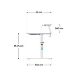 Mark Adler Study 3.7 Grey 90 cm adjustable children's desk - image 16