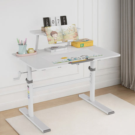Mark Adler Study 3.7 Grey 90 cm adjustable children's desk - image 18