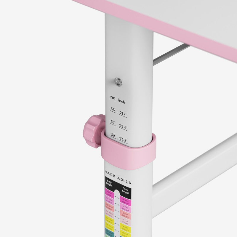 Mark Adler Study 3.7 Pink 90 cm adjustable children's desk - image 4