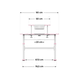 Mark Adler Study 3.7 Pink 90 cm adjustable children's desk - image 6