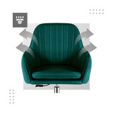 Mark Adler Velour swivel chair Future 5.2 Green - image 10