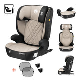 Tulano Baby car seat 2-in-1 100 -150 cm Joy 45 Beige I-Size - image 5