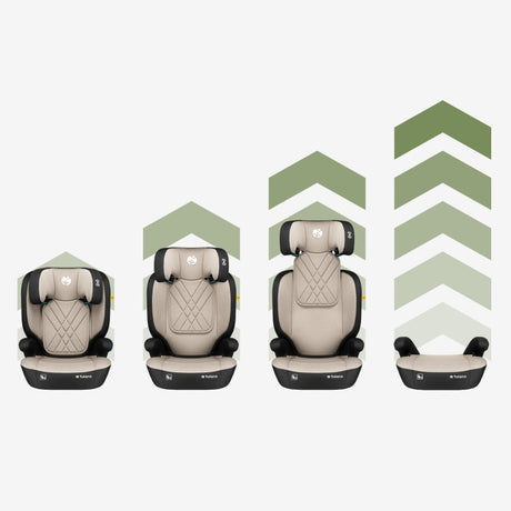 Tulano Baby car seat 2-in-1 100 -150 cm Joy 45 Beige I-Size - image 10