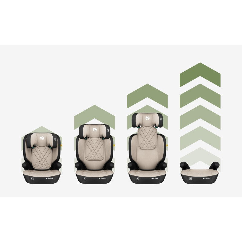Tulano Baby car seat 2-in-1 100 -150 cm Joy 45 Beige I-Size - image 19