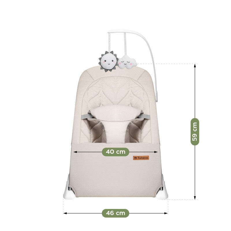 Tulano Baby rocking chair Moon 10 Beige - image 5