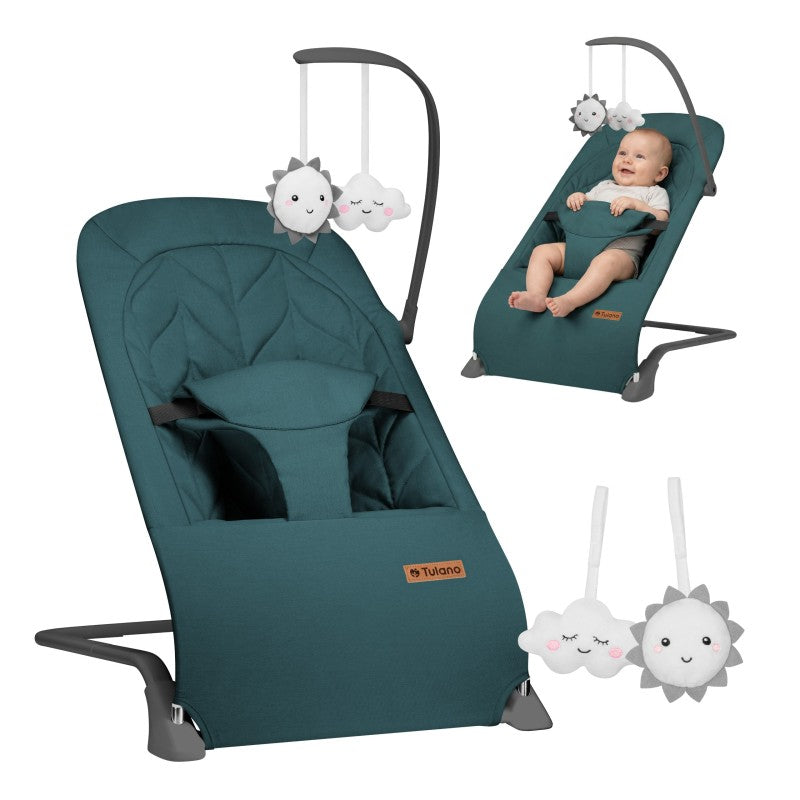 Tulano Baby rocking chair Moon 10 Green - image 4