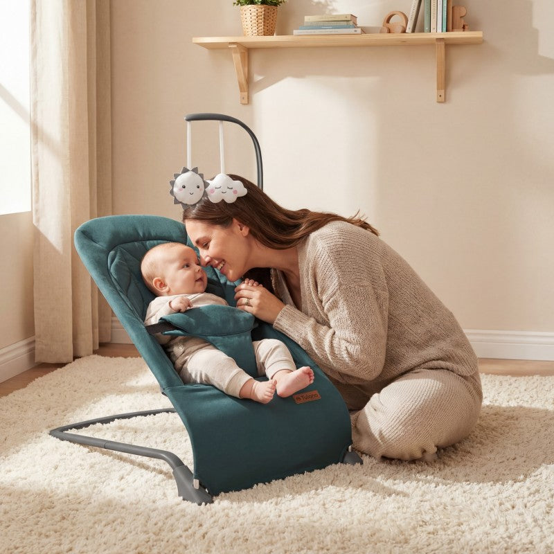 Tulano Baby rocking chair Moon 10 Green - image 11