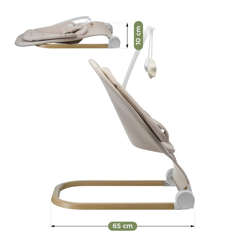 Tulano Beige Moon 50 Beige rocking chair - image 9