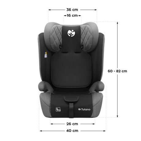Tulano Car Seat Zooma 25 Grey-Black - image 10