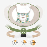 Tulano Electronic rocking chair Astrid 35 Beige - image 20