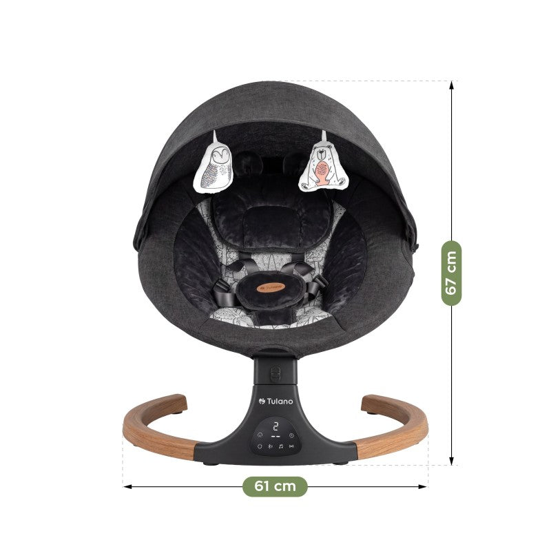 Tulano Electronic rocking chair Astrid 35 Graphite - image 7