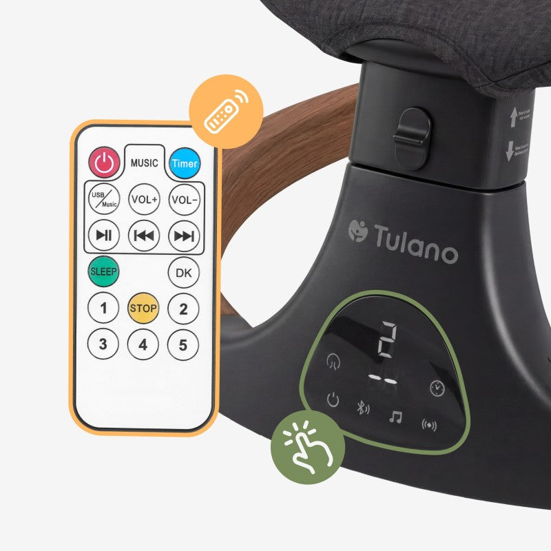 Tulano Electronic rocking chair Astrid 35 Graphite - image 17