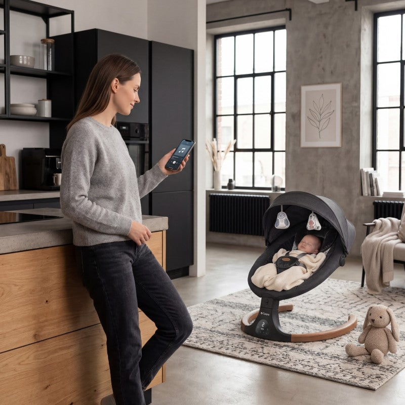 Tulano Electronic rocking chair Astrid 35 Graphite - image 22