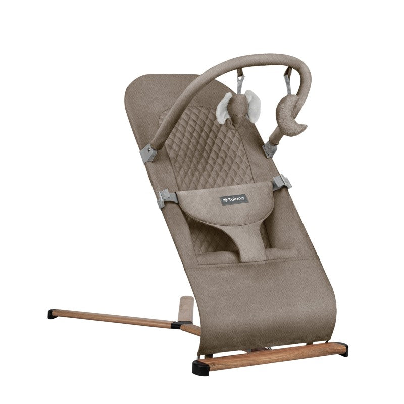 Tulano Moon 30 Beige Baby Bouncer Rocker - image 1