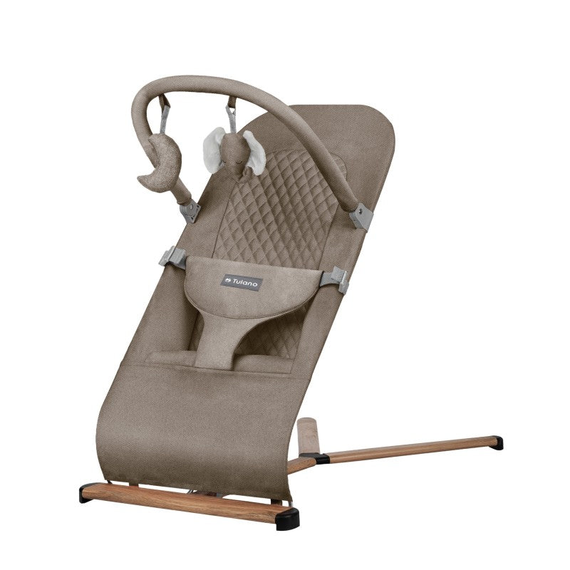 Tulano Moon 30 Beige Baby Bouncer Rocker - image 2