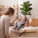 Tulano Moon 30 Beige Baby Bouncer Rocker - image 11