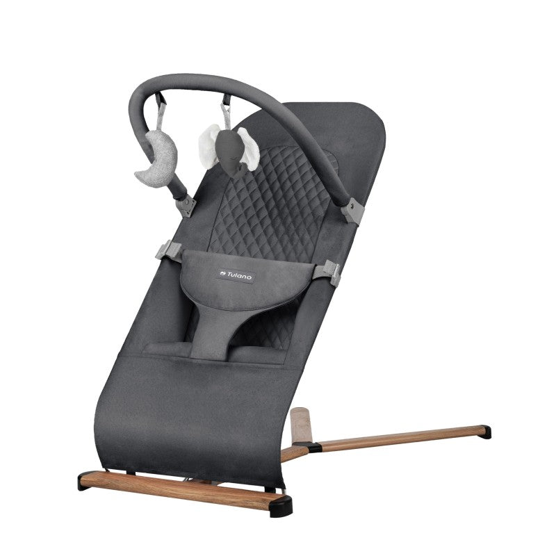 Tulano Moon 30 Graphite Baby Bouncer Rocker - image 2