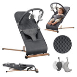 Tulano Moon 30 Graphite Baby Bouncer Rocker - image 3