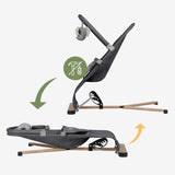 Tulano Moon 30 Graphite Baby Bouncer Rocker - image 7