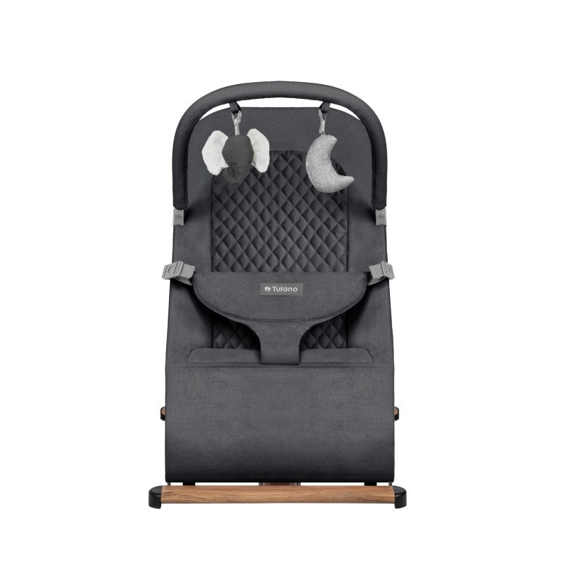 Tulano Moon 30 Graphite Baby Bouncer Rocker - image 10