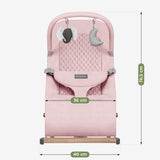 Tulano Moon 30 Pink Baby Bouncer Rocker - image 5