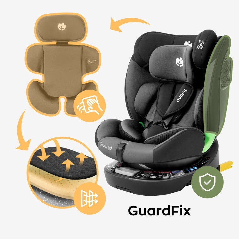 Tulano Loom 35 Black Grey car seat - image 2