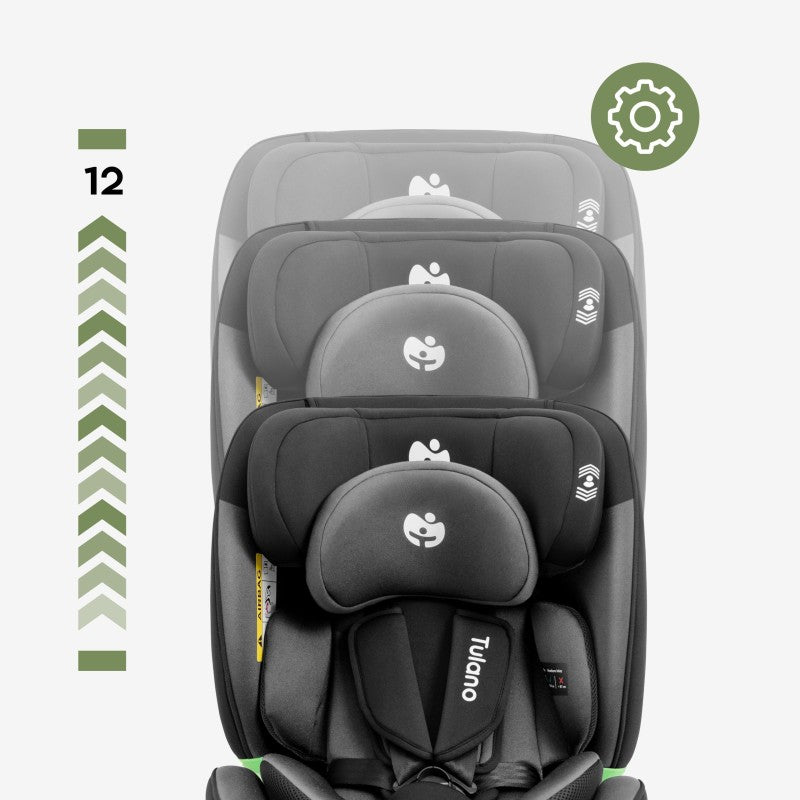Tulano Loom 35 Black Grey car seat - image 17