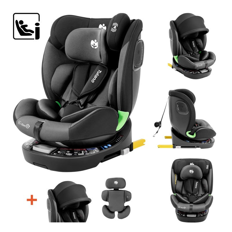 Tulano Loom 35 Black Grey car seat - image 18